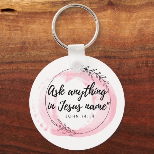 Bibelverse_Schlüsselanhänger Schlüsselanhänger (Vorderseite)