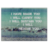 Bibelverse Schneidebrett (Vorderseite)