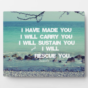 Bibelverse-Schrift Fotoplatte