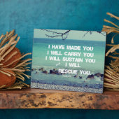 Bibelverse-Schrift Fotoplatte (Seite)