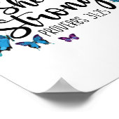 Bibelverse Sie ist starke Sprichwörter 31:25 Schme Poster (Ecke)