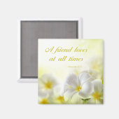 Bibelverse | Sprichwörter 17:17 | Magnet (Vorderseite/Rückseite)