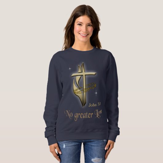 Bibelverse Sweatshirt (Vorne ganz)