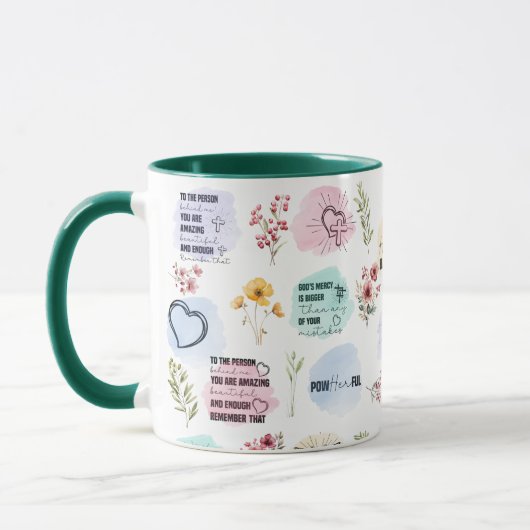 Bibelverse Tasse, Bibeltasse Tasse (Links)