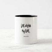 Bibelverse Tasse Christliche Tasse Jesus Tasse (Mittel)