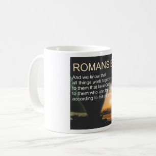 Bibelverse Tasse Day 13, ROMANS 8:28