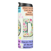 Bibelverse Thermosbecher (Nach rechts gedreht)