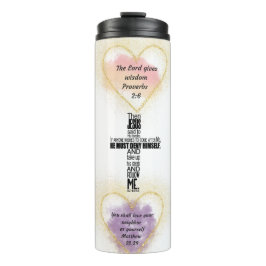 Bibelverse Thermosbecher