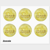 Bibelverse über Heilung Runder Aufkleber (Blatt)