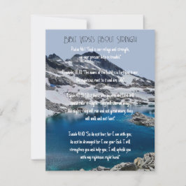 Bibelverse über Stärke Einladung
