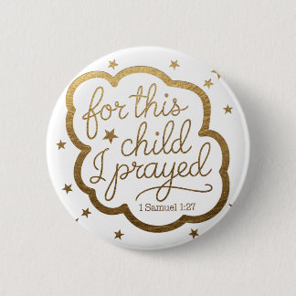 Bibelverse von 1 Samuel 1:27 Button