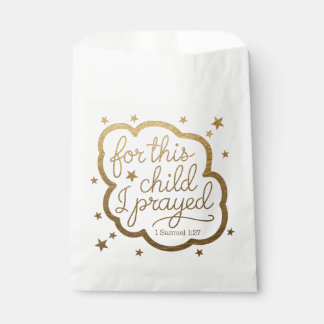 Bibelverse von 1 Samuel 1:27 Geschenktütchen