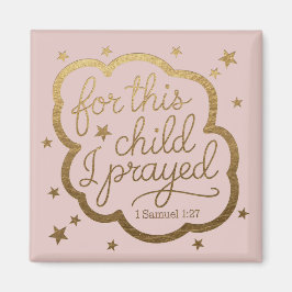 Bibelverse von 1 Samuel 1:27 Magnet