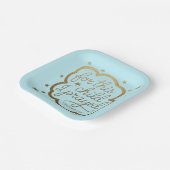 Bibelverse von 1 Samuel 1:27 Pappteller (Gewinkelt)