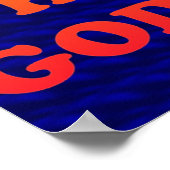 Bibelverse von James 1:5. Poster (Ecke)