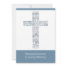 Bibelverse von John 14 Memorial Service 8