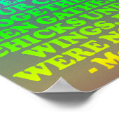 Bibelverse von Matthew 23:37. Poster (Ecke)