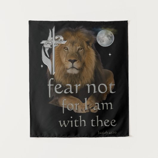 Bibelverse Wandteppich (Vorderseite)