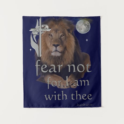 Bibelverse Wandteppich (Vorderseite)