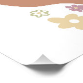 Bibelverse-Wildblume Poster (Ecke)