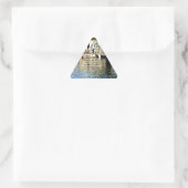 Bibelverse Zitat über Vertrauenssprichwörter 3:5-6 Dreieckiger Aufkleber (Tasche)