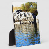 Bibelverse Zitat über Vertrauenssprichwörter 3:5-6 Fotoplatte (Seite)