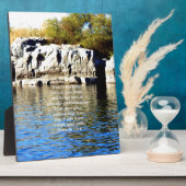 Bibelverse Zitat über Vertrauenssprichwörter 3:5-6 Fotoplatte (Seite)