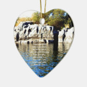 Bibelverse Zitat über Vertrauenssprichwörter 3:5-6 Keramikornament (Links)