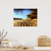 Bibelverse Zitat über Vertrauenssprichwörter 3:5-6 Poster (Küche)