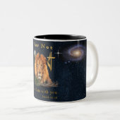 Bibelverse Zweifarbige Tasse (VorderseiteRechts)