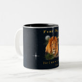 Bibelverse Zweifarbige Tasse (Vorderseite Links)