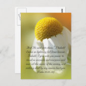 Bibelversen, Daisy Postkarte (Vorne/Hinten)