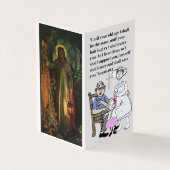 Bibelversen für Senioren Visitenkarten (Vorderseite)