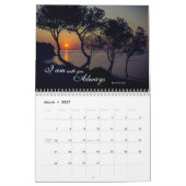 Bibelversen & schöne Sonnenuntergänge Christlich Kalender (Mär 2027)