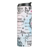 Bibelversen Thermosbecher (Nach links gedreht)