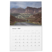 Bibelversen und Gebirge Christlich Kalender (Jan 2027)