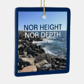 Bibelversenwellen der Blaue Erde Keramikornament (Rechts)