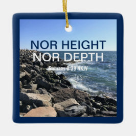 Bibelversenwellen der Blaue Erde Keramikornament