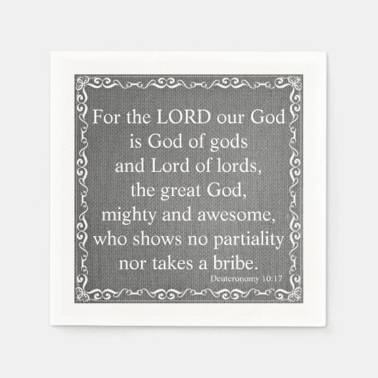 Bibelwörterbuch des Alten Testaments - Deuteronomi Serviette (Vorderseite)