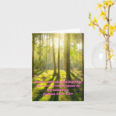 Bibelziffern Karte (Gelbe Blume)