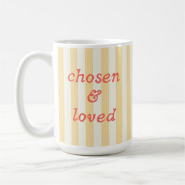 Bibelzitat Christliche Ästhetik Einfache Lettering Kaffeetasse