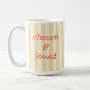 Bibelzitat Christliche Ästhetik Einfache Lettering Kaffeetasse