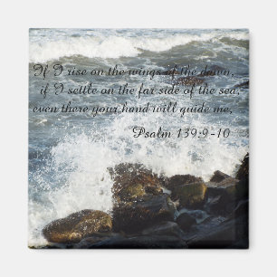 Bibelzitat Psalm-139:9 - Magnet 10