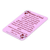 Bibelzitate Agrainofmustardseed.com Magnet (Linke Seite)