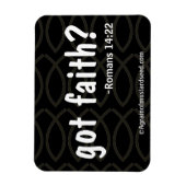 Bibelzitate Agrainofmustardseed.com Magnet (Vertikal)
