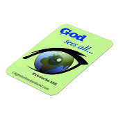 Bibelzitate Agrainofmustardseed.com Magnet (Linke Seite)