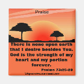 Bibelzitate Inspiration Magnet (Vorne)