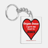 Bibelzitate Inspiration Schlüsselanhänger (Vorderseite links)