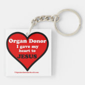 Bibelzitate Inspiration Schlüsselanhänger (Rückseite)