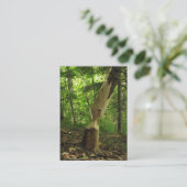 Biber an Arbeit ATC Visitenkarte (Stehend Vorderseite)